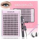 Kit de cachos de cílios GRACEFULIA Manga Lash 120 unidades de 8 a 18 mm