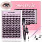 Kit de cachos de cílios GRACEFULIA Manga Lash Natural 144 unidades