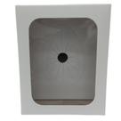 Kit de Caixa com visor 19x15x8cm + Berço ajustável para Ovo de Colher 100g/250g/350g - embalagem com 20un Cor do pacote: Kit de Caixa com visor 19x15x8cm + Berço ajustável para Ovo de Colher 100g/250g/350g - embalagem com 20un Cor do pacote: