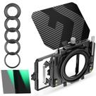Kit de caixa fosca K&F Concept Mini com filtros ND4+ND32 para DSLR Kit de caixa fosca K&F Concept Mini com filtros ND4+ND32 para DSLR