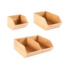 Kit de caixas empilháveis Ou 3 peças Linha Keep