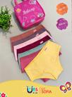 Kit de calcinhas infantil com 7 unidades na Bolsinha Sofia - Êxito Lingerie