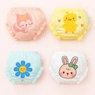 Kit de Calcinhas Tapa Fralda para Bebê Menina Estampas 4 Pçs