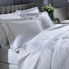 Kit De Cama Buettner Queen 1000 Fios Dobra Feita 4pçs Branco