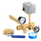 Kit de camiseta de tanque de pressão Valve Brvclon Well 1" x 28 cm 40/60 psi