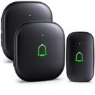 Kit de campainha sem fio LeadGo Doorkit com 2 receptores IP66 115dB