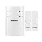 Kit de campainha sem fio Philips DES2280W/27 2 botões de pressão