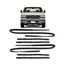 Kit de canaleta de vidro dianteiras para F-1000 / F-12000 1993 até 1997 com pestanas