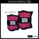 Kit de caneleira Rosa - 1 unidade: 2kg + 3kg - Academia - Pilates - Exercicios - exercício funcional