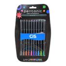 Kit de caneta Cis 0.7 pentonic com 10 cores