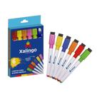 Kit de Canetas Coloridas para Quadro Branco 6 Cores Xalingo - Xalingo Brinquedos