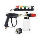Kit De Canhão De Espuma Para Lavadora De Alta Pressão Com Conector Rápido 1/4 E Adaptador M22-14 Kit De Canhão De Espuma Para Lavadora De Alta Pressão Com Conector Rápido 1/4 E Adaptador M22-14