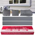 Kit de capa do conjunto DuctlessAire Mini Split Line cinza 10x4,3 m