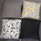 Kit de Capas para Almofadas em tecido Jacquard 45 x 45 - MD.Decoração