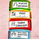 Kit de Carimbos Pedagógicos com 4 Carimbos Automáticos Nykon - Flork