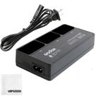 Kit de Carregador Triplo Godox VC26T para Flashes Godox