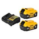 Kit de Carregamento DEWALT 20V MAX - 2 Baterias 5Ah Kit de Carregamento DEWALT 20V MAX - 2 Baterias 5Ah