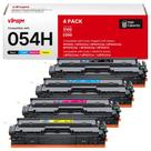 Kit de Cartuchos de Toner VIPSIM 054H Compatível com Canon, 4 Unidades