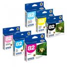 kit de cartuchos Genuino 82n 6 cores no box