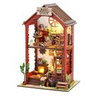 Kit de casa de bonecas em miniatura DIY Magic Shack Home Decoration Kit de casa de bonecas em miniatura DIY Magic Shack Home Decoration