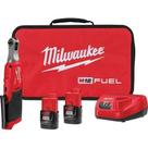 Kit de catraca sem fio de alta velocidade Milwaukee M12 FUEL 2566-22