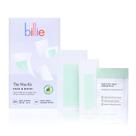 Kit de cera Billie Face & Bikini com 32 tiras e 6 toalhetes de soro