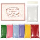 Kit de cera de vela perolada SCENTORINI 1,1 kg e 15 mechas