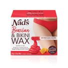 Kit de cera Nad's Brazilan & Bikini para depilação de pelos grossos Kit de cera Nad's Brazilan & Bikini para depilação de pelos grossos