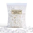Kit de cera para nariz Wax Sticks Charmonic, 200 unidades para depilação