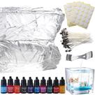 Kit de Cera para Velas Sel Natural 2 kg Gel Transparente con 100 Mechas Kit de Cera para Velas Sel Natural 2 kg Gel Transparente con 100 Mechas
