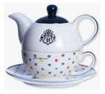 Kit De Chá Bule E Xícara Harry Potter Hogwarts Zona Criativa