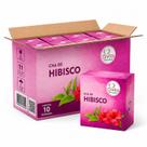 Kit de Chás de Hibisco QVITA - 10 Caixas