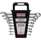 Kit De Chave Combinada 6 Á 17mm 8 Pçs Starfer - Aço Cromado