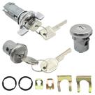 Kit de chave de ignição Hoypeyfiy e cilindro de fechadura de porta para GMC Jeep Pontiac Kit de chave de ignição Hoypeyfiy e cilindro de fechadura de porta para GMC Jeep Pontiac