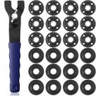 Kit de chave de porca Angle Grinder Hicarer, 25 unidades para Dewalt/Makita