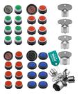 Kit de Chaves para Arejador de Torneira OrgCreator 32 Peças, 4 Tamanhos Kit de Chaves para Arejador de Torneira OrgCreator 32 Peças, 4 Tamanhos