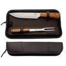 Kit De Churrasco Com 2 Peças Hitita 9 Faca E Garfo Aço Imperial Carmel