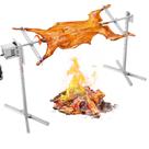 Kit de churrasqueira VEVOR 142kg em aço inoxidável com motor 52W Kit de churrasqueira VEVOR 142kg em aço inoxidável com motor 52W
