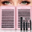 Kit de Cílios em Clusters WIGICD D Curl 9-16 mm 70 peças