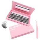 Kit de Cílios em Tufo CoFier 100 Peças D Curl 12-20 mm