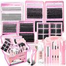 Kit de Cílios Postiços YIDUO 1864 Peças Conjunto de Volume em Cachos