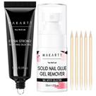 Kit de cola e removedor de unhas Makartt Super Strong 30mL Kit de cola e removedor de unhas Makartt Super Strong 30mL