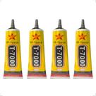 Kit De Cola T7000 110ML Liquida Alta Adesão Durabilidade Multiuso Profissional Preta Kit De Cola T7000 110ML Liquida Alta Adesão Durabilidade Multiuso Profissional Preta