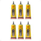 Kit De Cola T7000 110ML Liquida Alta Adesão Durabilidade Multiuso Profissional Preta