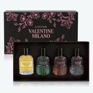 Kit de Colônia A CENTER Valentine 4x100 ml Floral Amadeirado