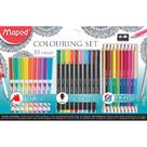 Kit De Coloração ColorPeps 10 Brush 12 Lápisduo E 10 GraphPeps 33 Pecas Maped Kit De Coloração ColorPeps 10 Brush 12 Lápisduo E 10 GraphPeps 33 Pecas Maped