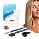Kit de coloração de cabelo Godefroy Light Brown 20 Applicat 100% cinza