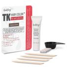 Kit de coloração de cabelo Godefroy Spot Coloring, pequenas áreas, castanho