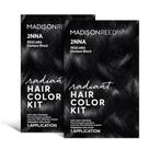 Kit de coloração de cabelo Madison Reed Radiant Blackest Black 2NNA