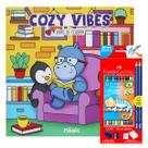 Kit De Colorir Cozy Vibes Com Lápis De Cor Faber-Castell Entretenimento Educativo Sucesso do TikTok